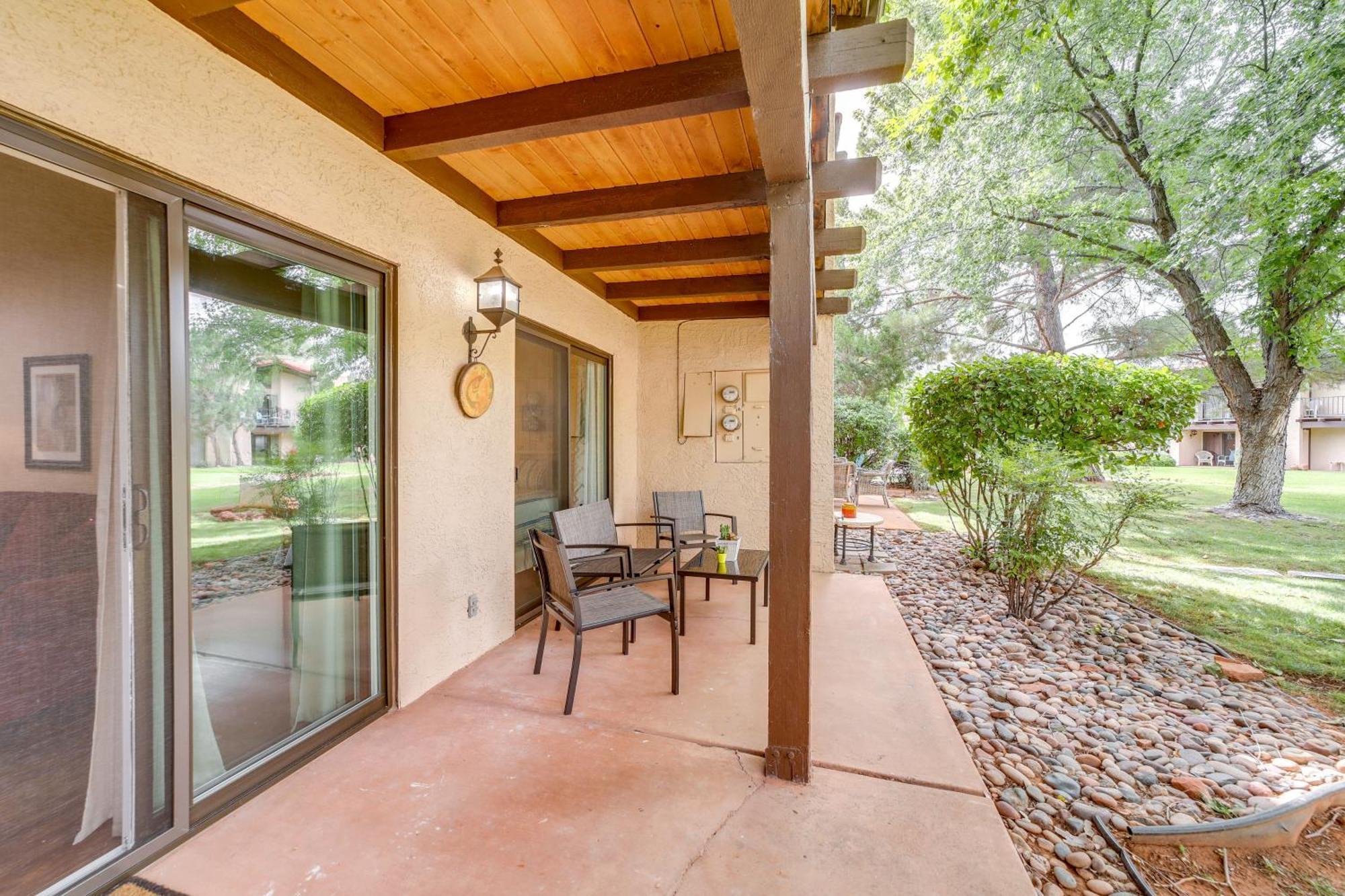 Ferienwohnung Cozy Sedona Oasis With Pool And Hot Tub Access! Exterior foto